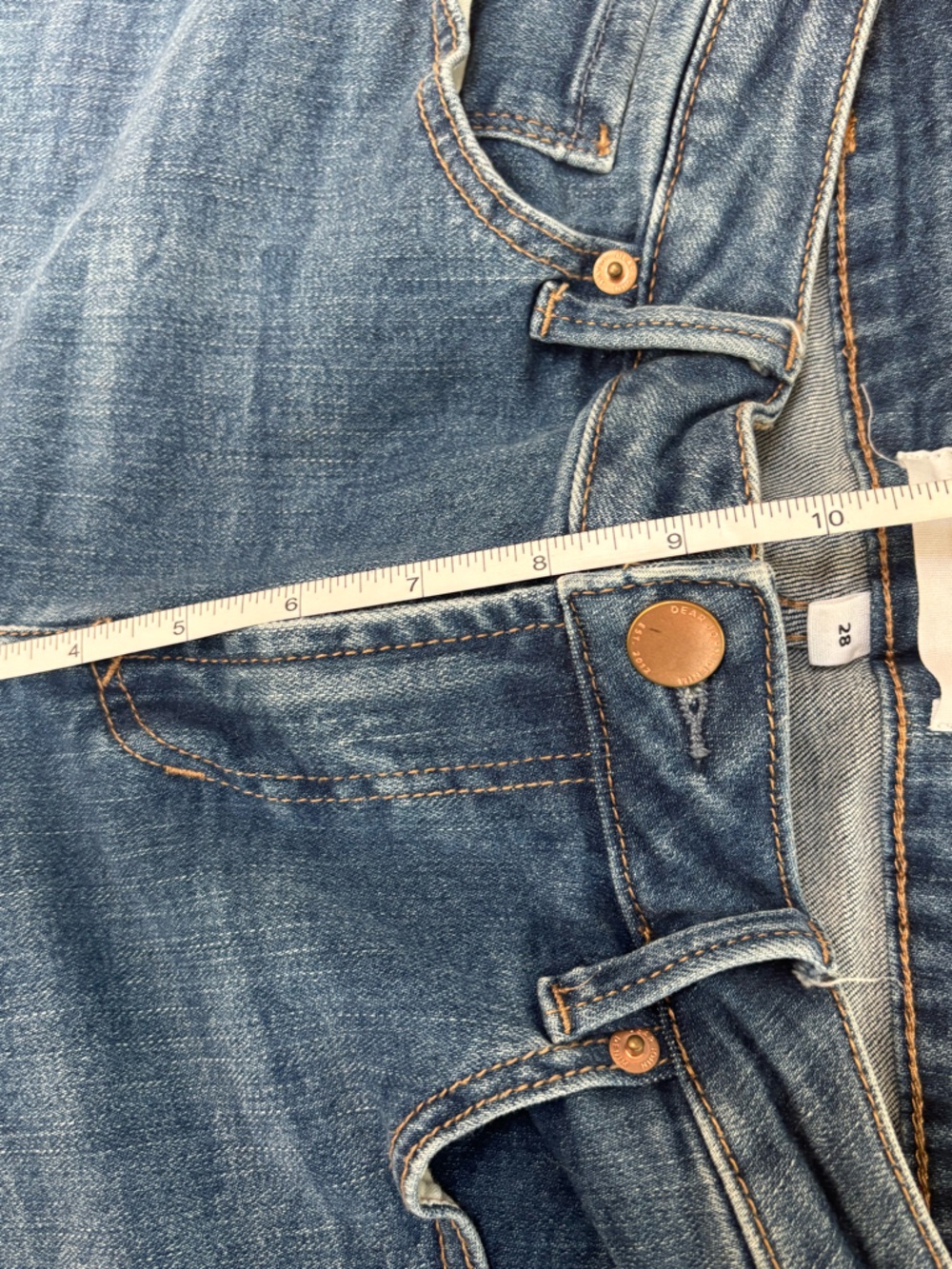 dear john jaxtyn bootcut cuffed jeans 28 $120 - Picture 8 of 11